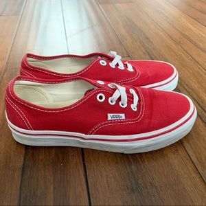 Red Vans